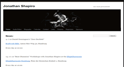 Desktop Screenshot of jonathan-shapiro.com